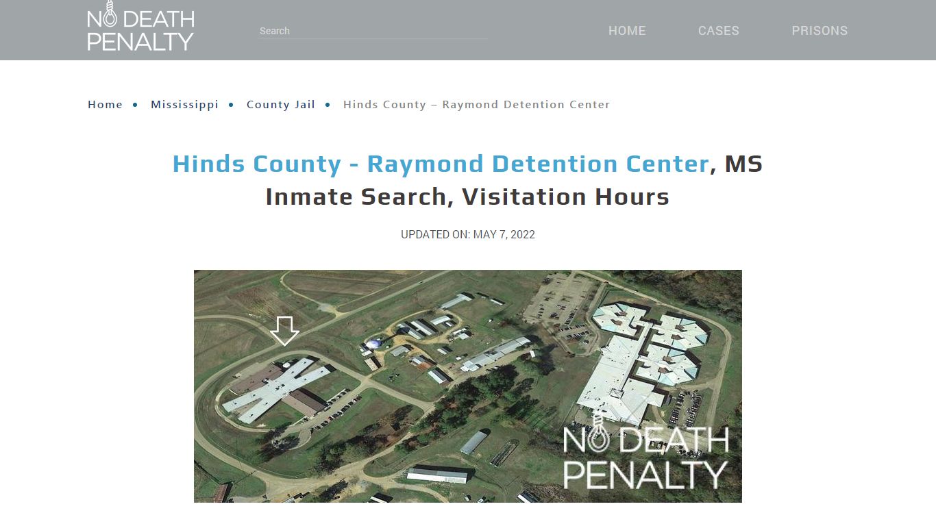 Hinds County - Raymond Detention Center, MS Inmate Search ...